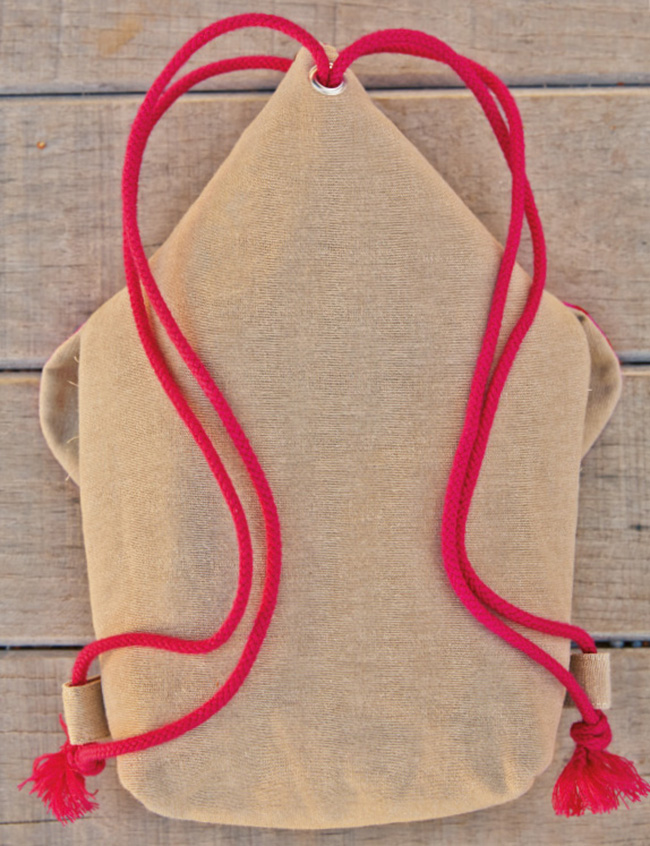 Beutelrucksack mit Mäuseohren – einfach selber nähen!